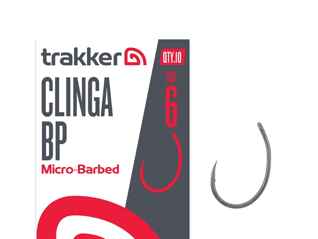 Clinga BP Hooks Micro-Barbed, Carp Fishing Hooks, Trakker